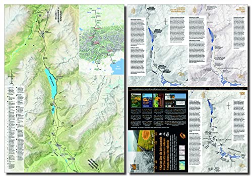 Reschenpass hasta Trento 12-17/30 en la Vía Claudia Augusta - 3 mapas históricos cada uno + 1 actual lleno de consejos de excursiones y experiencias de vacaciones - "4 mapas a través de los milenios"