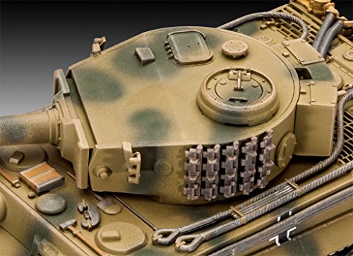 Revell - H Tank PzKpfw Vi Ausf H Tiger Tanque Modelo Kit, 1: 72 Escala, 1 Scale (03262)