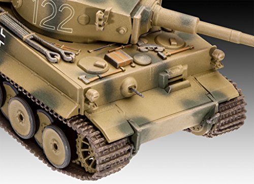 Revell - H Tank PzKpfw Vi Ausf H Tiger Tanque Modelo Kit, 1: 72 Escala, 1 Scale (03262)