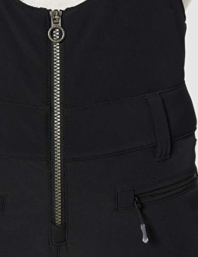 Roxy Summit-Pantalón Shell De Peto para Nieve para Mujer, True Black, M