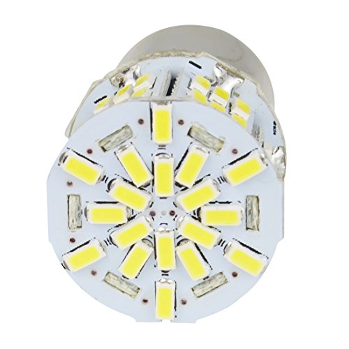 Safego 2x Bombillas LED 1157 P21/5W BAY15D 54 SMD 3014 Luz de Estacionamiento Luz Exterior Coches Motos 12V Blanco 6000K