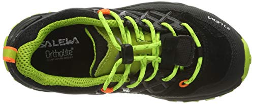 Salewa JR Wildfire Waterproof Zapatos de Senderismo, Black Out/Cactus, 27 EU