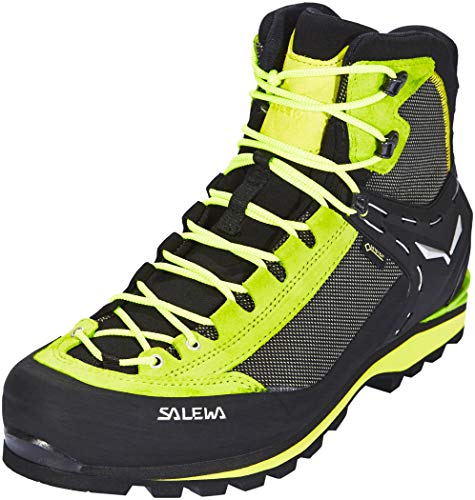 Salewa MS Crow Gore-TEX Botas de Senderismo, Cactus/Sulphur Spring, 42.5 EU