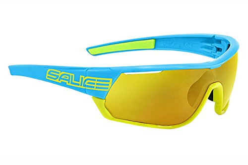 Salice 016 RW Amarillo Gafas de Sol Unisex, Turquesa