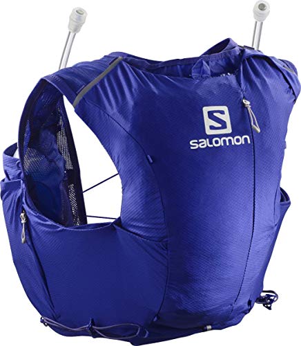 SALOMON ADV Skin 8 Set W Bolsa de hidratación, Mujeres, Clematis Blue/Alloy (Multicolor), XS