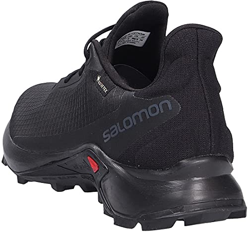 Salomon Alphacross 3 GORE-TEX, Zapatillas de Trail Running para Hombre, Impermeables, Ofrecen Rendimiento en Todo Tipo de Terrenos, Negro, 46 2/3