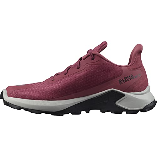 Salomon Alphacross 3 Mujer Zapatos de trail running, Rojo (Earth Red/Lunar Rock/Mauve Wood), 39 1/3 EU