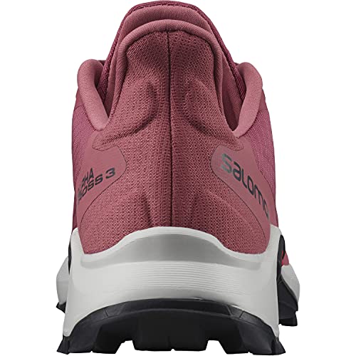 Salomon Alphacross 3 Mujer Zapatos de trail running, Rojo (Earth Red/Lunar Rock/Mauve Wood), 39 1/3 EU