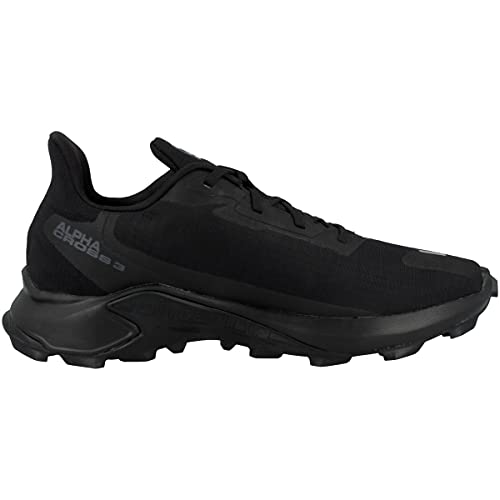 Salomon Alphacross 3 - Zapatillas de Running, Hombre, Negro (Black/Black/Black), 43 ⅓ EU