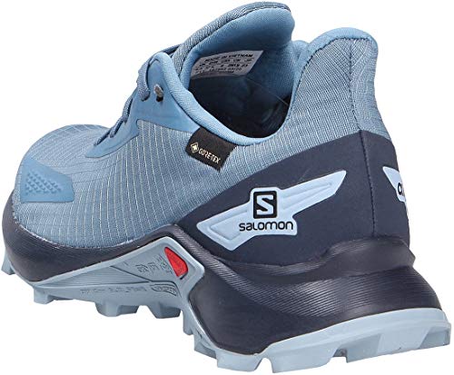 Salomon Alphacross Blast GTX, Zapatillas De Trail Running Impermeables Mujer, Azul (Copen Blue/Navy Blazer/Ashley Blue), 40 EU