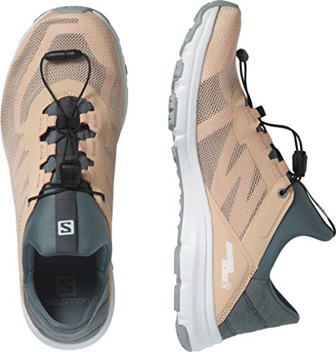 SALOMON Amphib Bold 2 W, Zapatillas de Deporte Mujer, Almond Cream/Stormy Weather/Slate, 44 EU