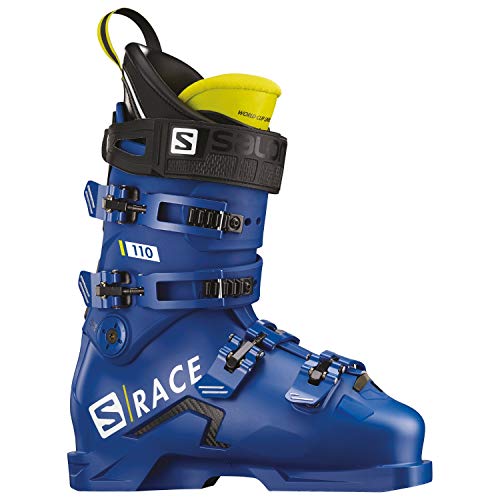 SALOMON Botas Alpinas S/Race 110, esquí Hombre, Raceblue/Acid G, 39 1/3 EU