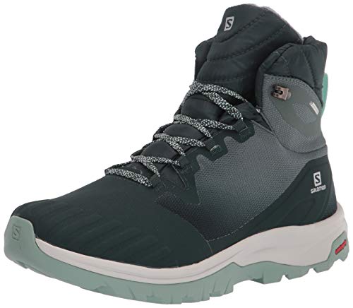 SALOMON Calzado Medio Vaya Blaze TS CSWP, Botas de Nieve Mujer, Green G, 40 EU