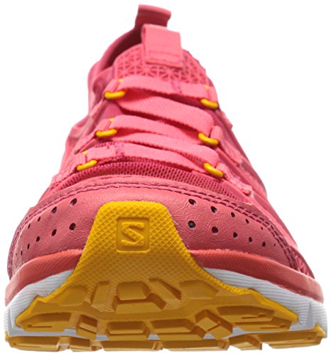 Salomon Crossamphibian W, Zapatillas de Trail Running Mujer, Rosa (Lotus Pink/Madder Pink/Yellow Gold), 38 2/3 EU