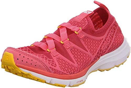 Salomon Crossamphibian W, Zapatillas de Trail Running Mujer, Rosa (Lotus Pink/Madder Pink/Yellow Gold), 38 2/3 EU