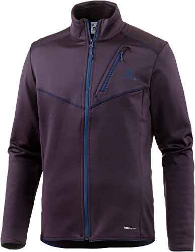 SALOMON Discovery FZ M Chaqueta para Hombre, Multicolor/Maverick, L