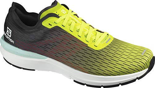 Salomon Men's Sonic 3 Accelerate Running, Safety Yellow/White/Black, 9