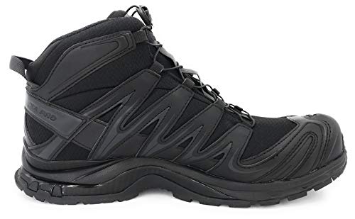 Salomon Men's XA Forces Mid Gore-Tex Backpacking Boot, Black, 9