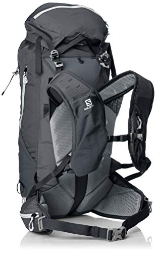 Salomon out Night 28+5 Mochila, Capacidad de 33 L, Mujer, Gris (Lilac Grey), S/M