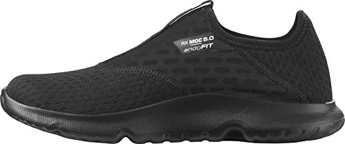 Salomon Reelax Moc 5.0 Mujer Zapatos de recuperación, Negro (Black/Black/Black), 37 ⅓ EU