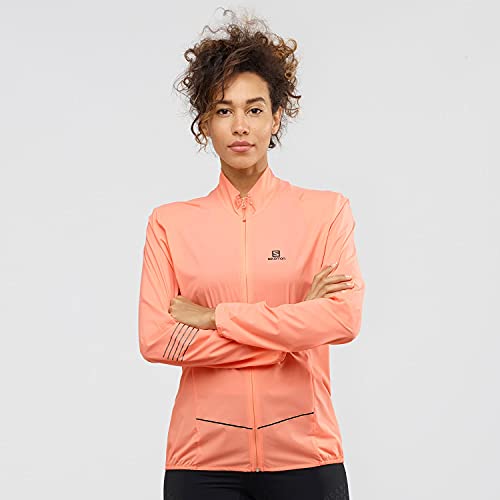 SALOMON Sense Jacket Chaqueta, Mujer, Papaya, M