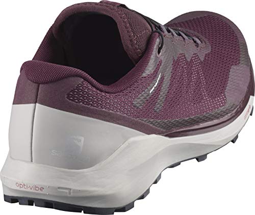 Salomon Sense Ride 3 W Trail Running para Mujer, Color Morado, Talla 43 1/3 EU