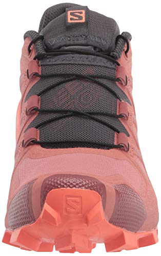 SALOMON Shoes Speedcross 5, Zapatillas de Senderismo Mujer, Brick Dust/Persimon/Persimon, 39 1/3 EU