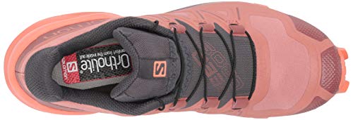 SALOMON Shoes Speedcross 5, Zapatillas de Senderismo Mujer, Brick Dust/Persimon/Persimon, 39 1/3 EU