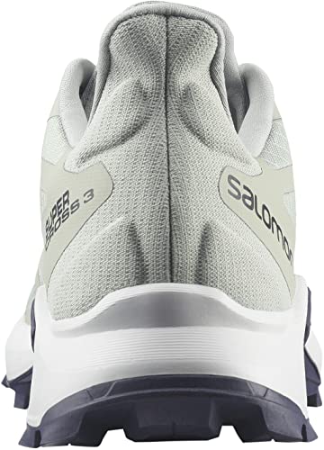 SALOMON Shoes Supercross 3 W, Zapatillas de Running Mujer, Wrought Iron/Nimbus Cloud/Mysterios, 36 EU