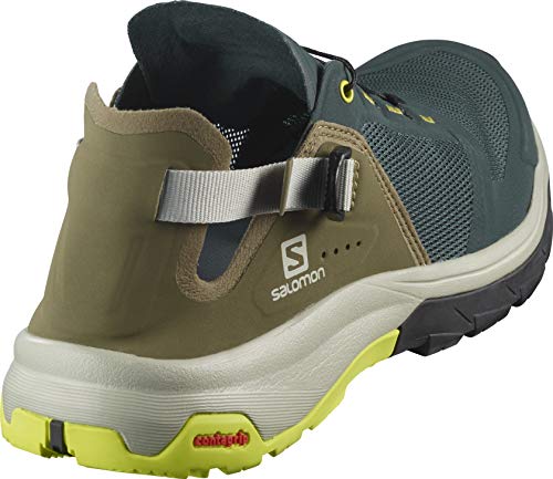 SALOMON Shoes Tech Amphib, Zapatillas de Running Hombre, Multicolor (Green Gables/Burnt Olive/Evening Pr), 40 2/3 EU