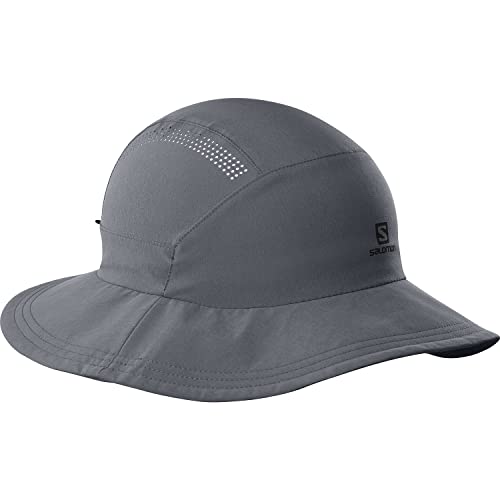 Salomon Sombrero MOUNTAIN HAT, Unisex, Tejido técnico suave, Visera ancha clásica para proteger del sol y la lluvia