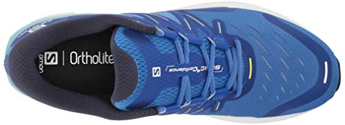 SALOMON Sonic 4 Confidence, Zapatillas de Running Hombre, Palace Blue/White/Evening Primrose, 45 1/3 EU