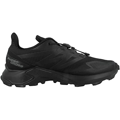 Salomon Supercross Blast, Zapatillas para Correr Hombre, Black/Black/Black, 42 EU