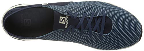 Salomon Tech Lite Hombre Zapatos de trekking, Azul (Niagara/Navy Blazer/Black), 40 EU