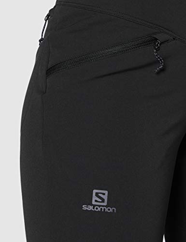 Salomon Wayfarer Warm Pant Pantalón para Mujer, Negro (Black), 38/R