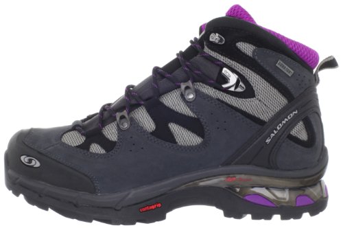 SalomonComet 3D Lady GTX - Zapatos de Trekking y Senderismo Mujer, Gris (Gris - Gris), 36 EU