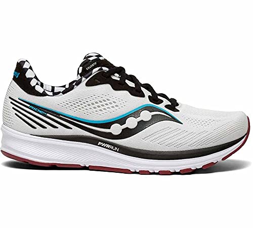 SAUCONY Ride 14 Zapatillas de Carretera para Hombre Blanco 42 EU