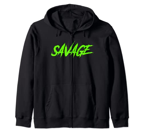 Savage Hoodie for Men & Women | Green Savage Sudadera con Capucha