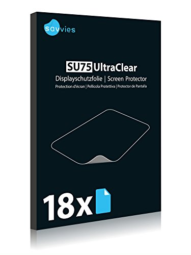 savvies Protector Pantalla Compatible con Garmin Dakota 20 (18 Unidades) Película Ultra Transparente