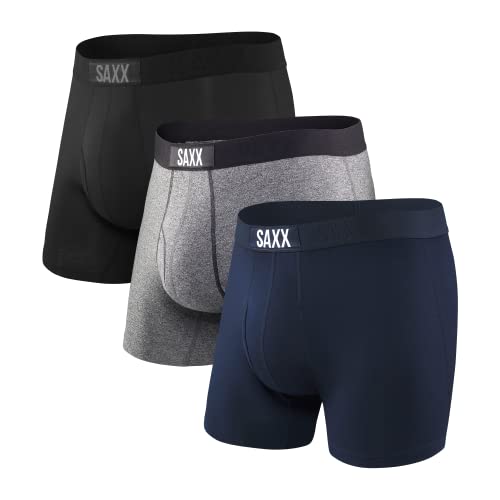 SAXX Underwear Co. Ultra 3Pack Boxer Brief Classic Ultra 18 (Medio) Medio Classic Ultra 18