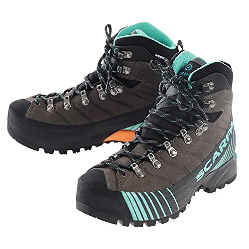 Scarpa RIBELLE HD WMN, Botas de montaña Mujer, Titanium-Aqua Hdry ARG PENTAX Precision III, 41 EU