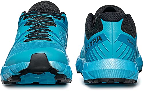 Scarpa SPIN 2.0, Zapatillas de Trail Running Hombre, Azure-Black ARS FIXION 2, 41.5 EU