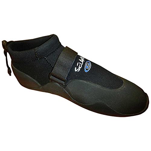 SELAND Botin Corto para Windsurf, Bota de Neopreno Unisex Adulto, Multicolor, 43 EU