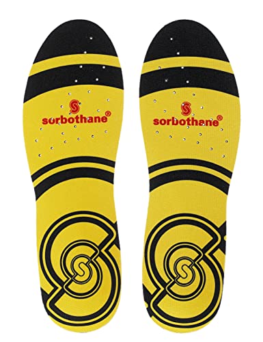 Seland Neopren Double Strike Plantillas, Unisex adulto, Amarillo, 42