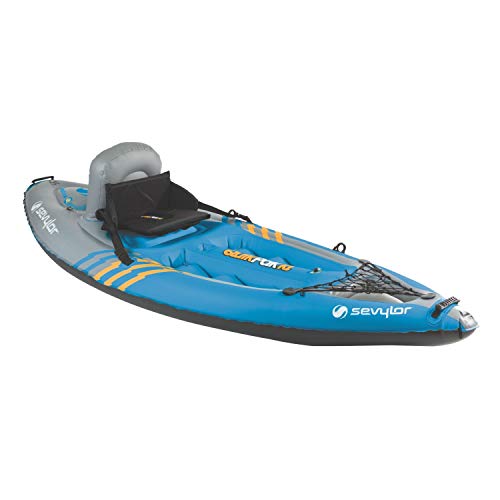 SEVYLOR 2000014137 Quikpak K1 Kayak para una Persona, Unisex Adulto, Azul, 8'7" x 3'