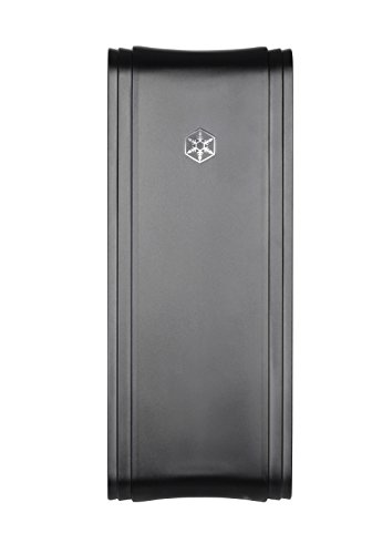 SilverStone SST-FT04B-W - Carcasa de ordenador Fortress Gran Torre EATX ATX, Rendimiento silencioso con alto flujo de aire, con puerta, ventana, negro