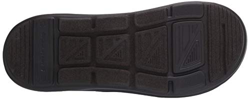 Skechers Sargo Reyon, Chanclas Hombre, Marrón (Chocolate Canvas Chocolate), 45 EU