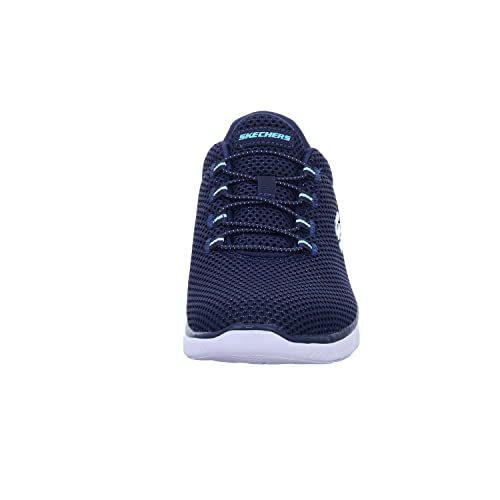 Skechers Summits - Zapatillas Deportivas, Mujer, Azul (Navy), 37 EU