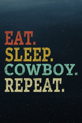 Sleep Diary - Rodeo Cowboy Cowgirl Retro Vintage Gift Quote: Sleep Log And Insomnia Activity Tracker Book Journal Diary Logbook to Monitor Track And ... & Flexible For Adults Men & Women,Money