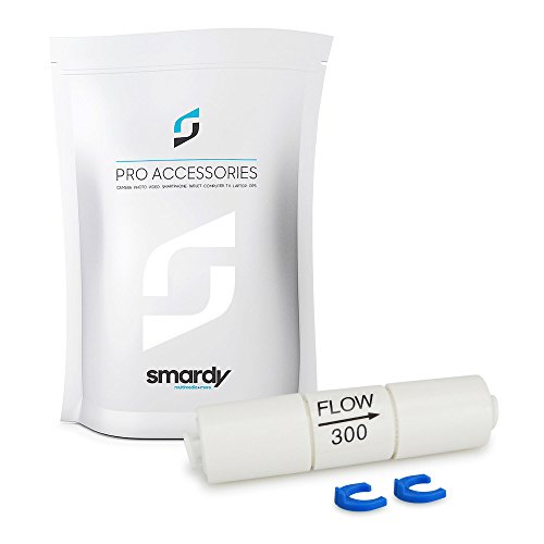 smardy Restrictor de flujo de aguas residuales de Flow 300cc con 1/4 aprisa conecte para sistema de agua Osmosis inversa